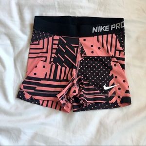 Nike pro training shorts